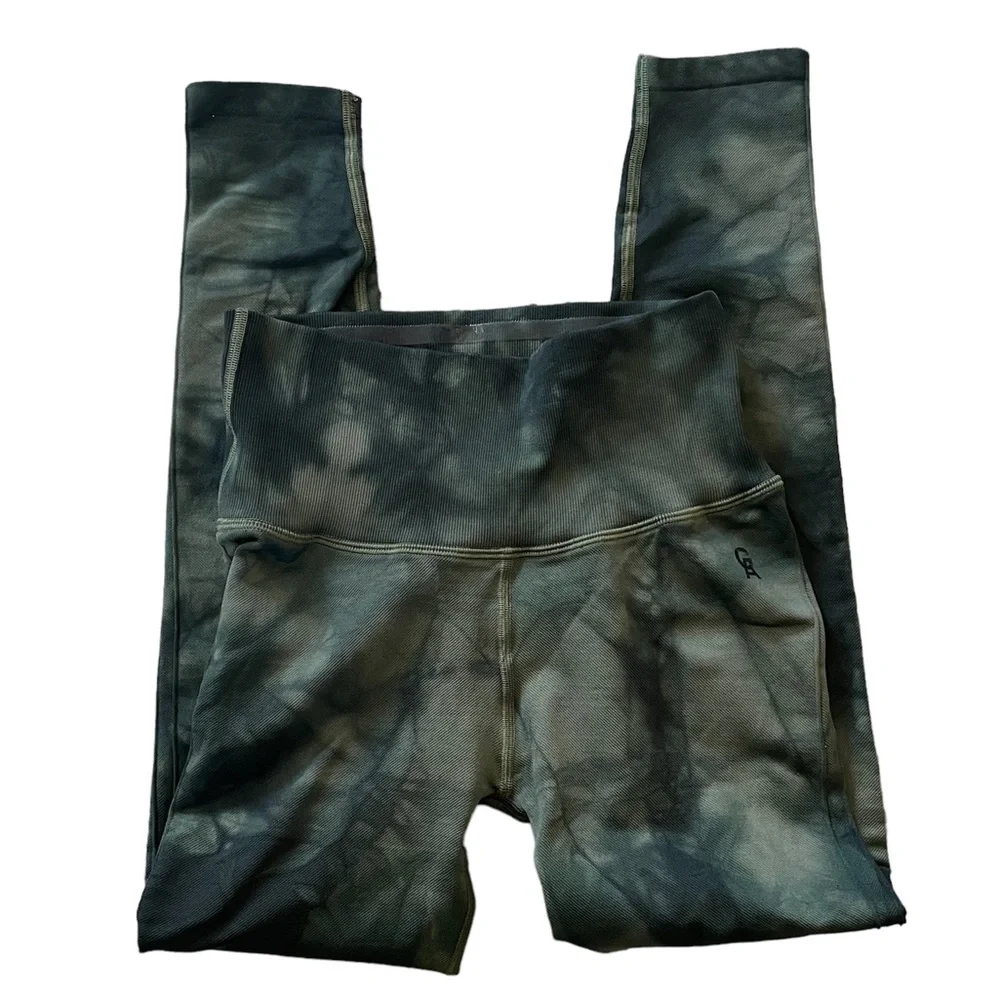 Good American Agave Tie Dye Seamless Leggings - Picture 2 of 7